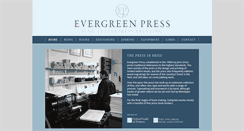 Desktop Screenshot of evergreenpress.co.uk